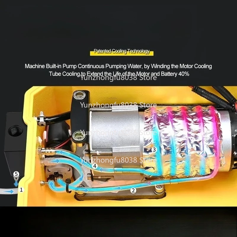 

To 10M Time 3H Underwater Snorkel Winter Ice, Diving Ventilator Tankless System Waterproof Portable Support Deepest
