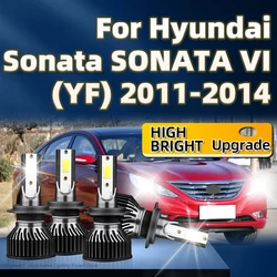 μλμ°¨ LED ν€λλΌμ΄νΈ H7 μλ λ¨ν, νλ μλν μλν VI (YF) 2011 2012 2013 2014, 6000K, 50000LM, 2 κ°, 4 κ°