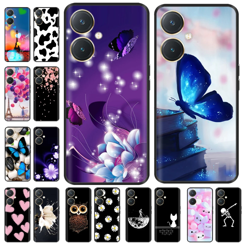 For Vivo Y27 4G 5G Phone Case Soft Black Silicone Protection Back Cover For Vivo Y27 Y 27 4G 5G Fundas Shockproof Shell Hoesje