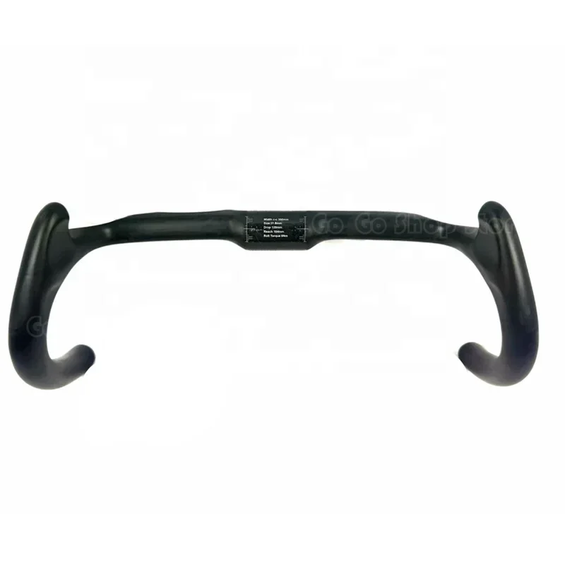 H23 Sprint Carbon Bike Handlebar 330MM Cycling Track Handlebar 260g Drop 120MM Reach 104MM