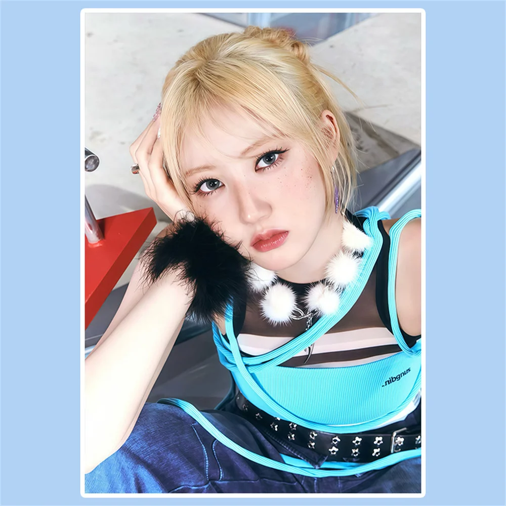 Kpop BABYMONSTER 1st Album DRIP Poster Character Printing Self-adhesive Wall Poster Decoration RUKA RAMI Fans Collection Gift