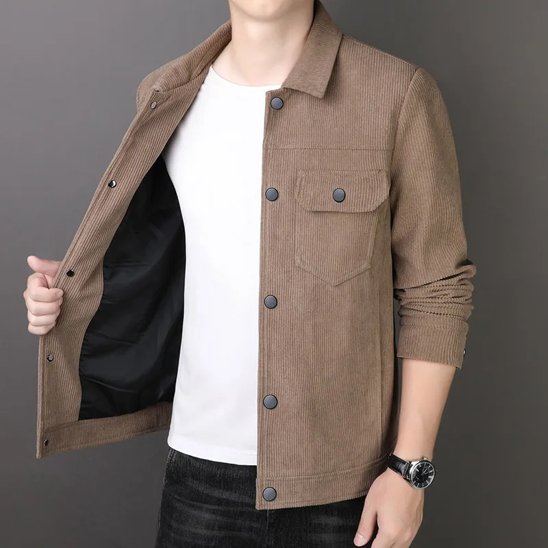 

men's jacket thin jacket spring autumn new men's top versatile slim fit clothes trendy jacket jackets for men streetwear