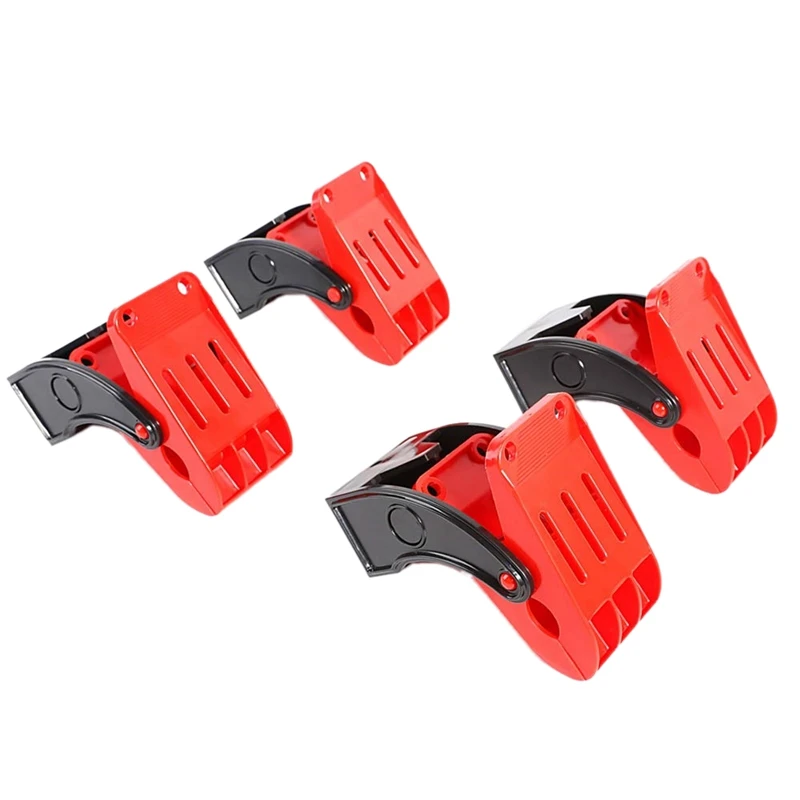 

4Pcs Car Floor Mat Clips Carpet Wash Clamp For Car Wash Car Cleaning Solution Foot Pad Clean Hook Multifunctional Tool