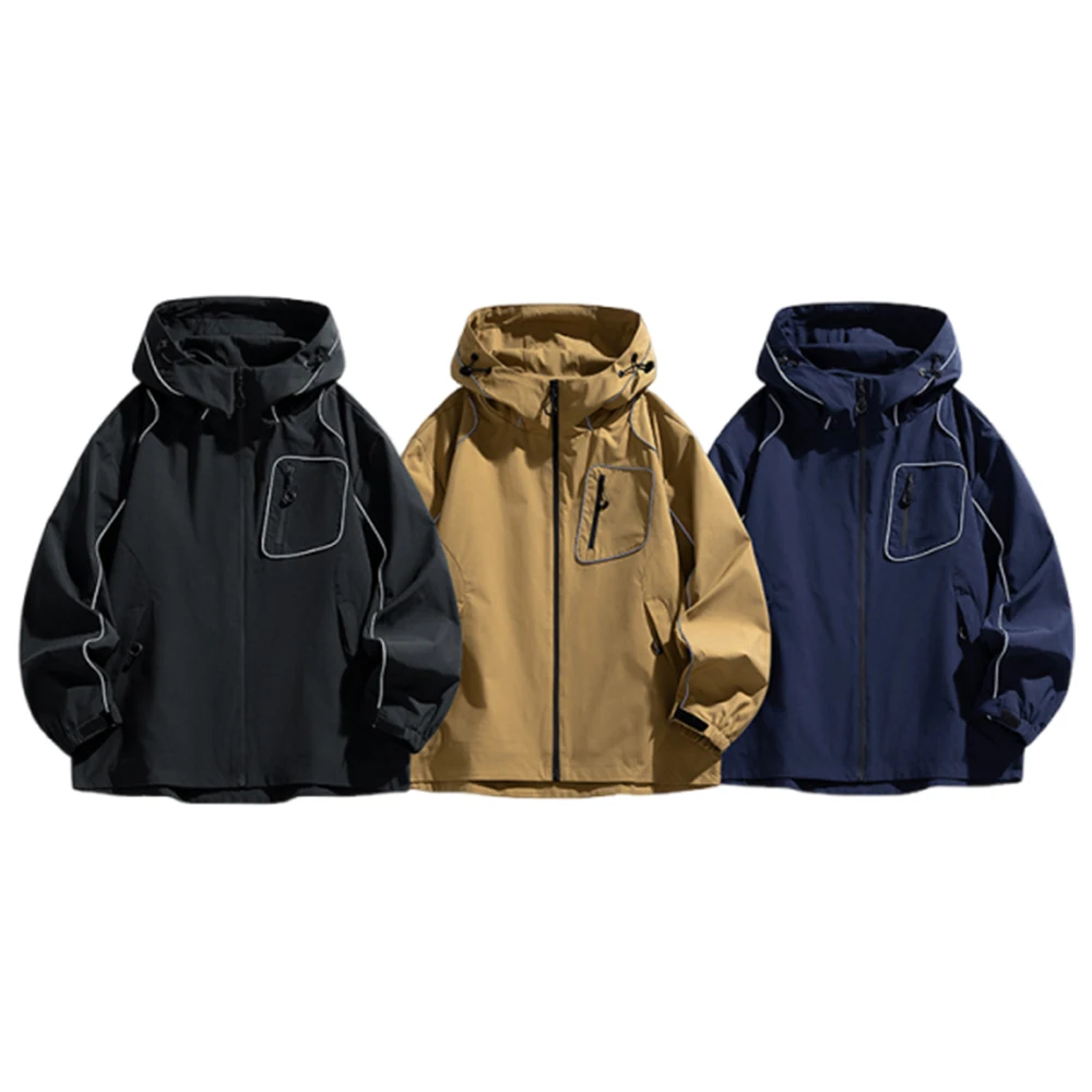 

Новая мужская куртка для походов и альпинизма осенью 2024 года — это универсальная куртка с капюшоном.