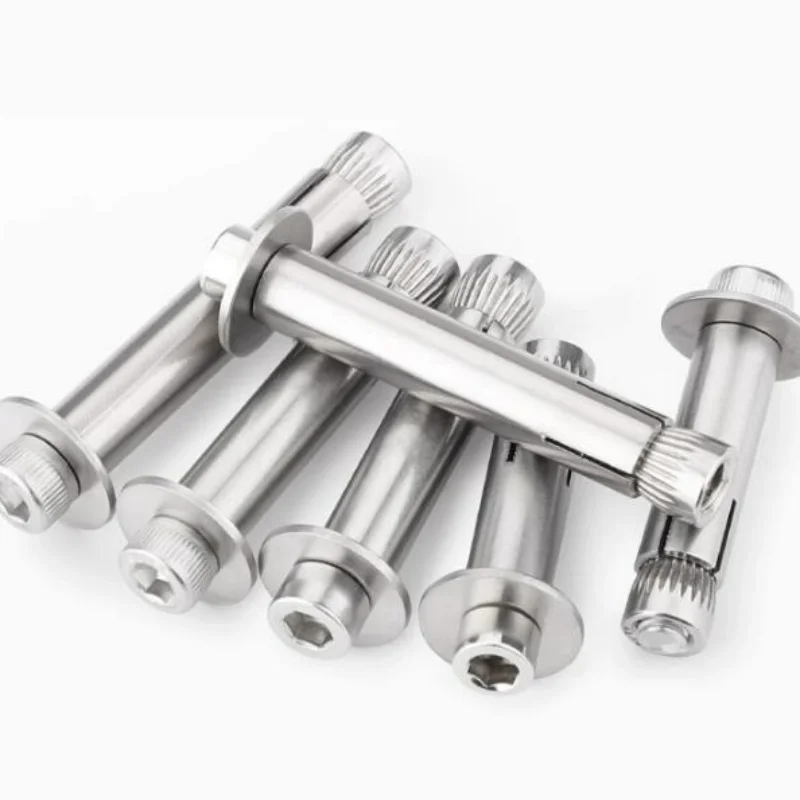 M6 M8 M10 M12 304 Stainless Steel Hexagon Socket Head Built-in Expansion Screw Allen Internal Expansion Concrete Anchor Bolt view 2