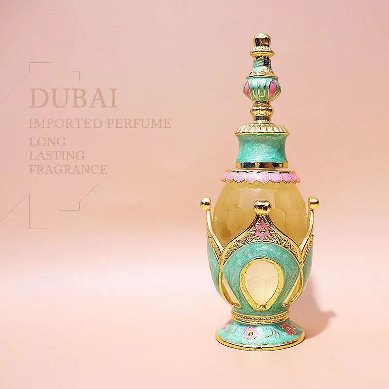 East Empty Vintage Arabian Style Refillable Bottles Essential Oil Bottles Dropper Perfume Bottles Cosmetic Container