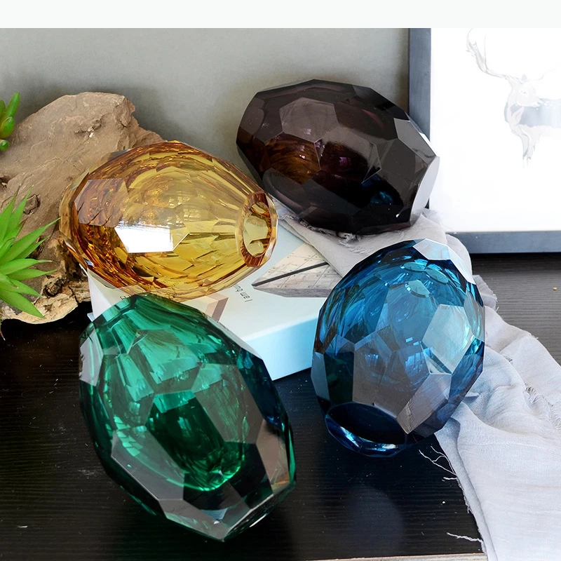 Amber Colored Glass Vase Transparent Glass Flower Pots Desk Decoration Flowers Arrangement Floral Vases Room Aesthetic Decor