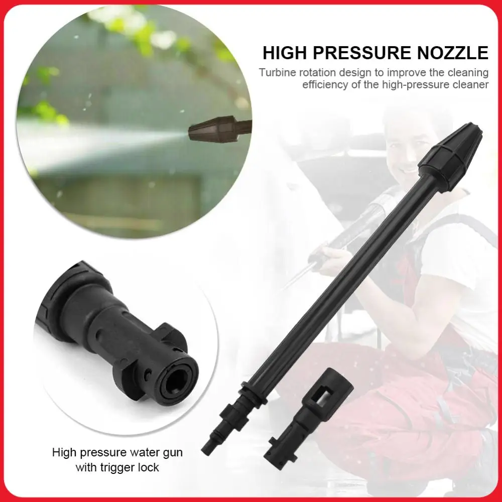 Bico Turbo de Alta Pressão para Lavadora de Carros, Bico Pulverizador com Haste de Extensão para Karcher K2-K7, LAVOR, VAX, BS, COMET