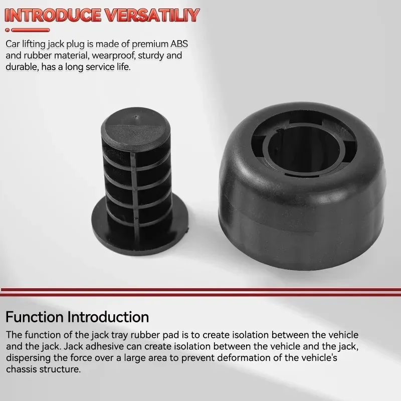 A6395830046 6395830046 Jack Pad Under Car Body Support Lifting for Mercedes Benz VITO W639 W477 Auto Parts