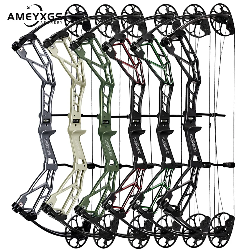 

PANGO Archery 30-70lbs Compound Bow 31 Inch Pulley Bow 320FPS Arrow Speed for Adults Outdoor Hunting Fishing Shooting Target