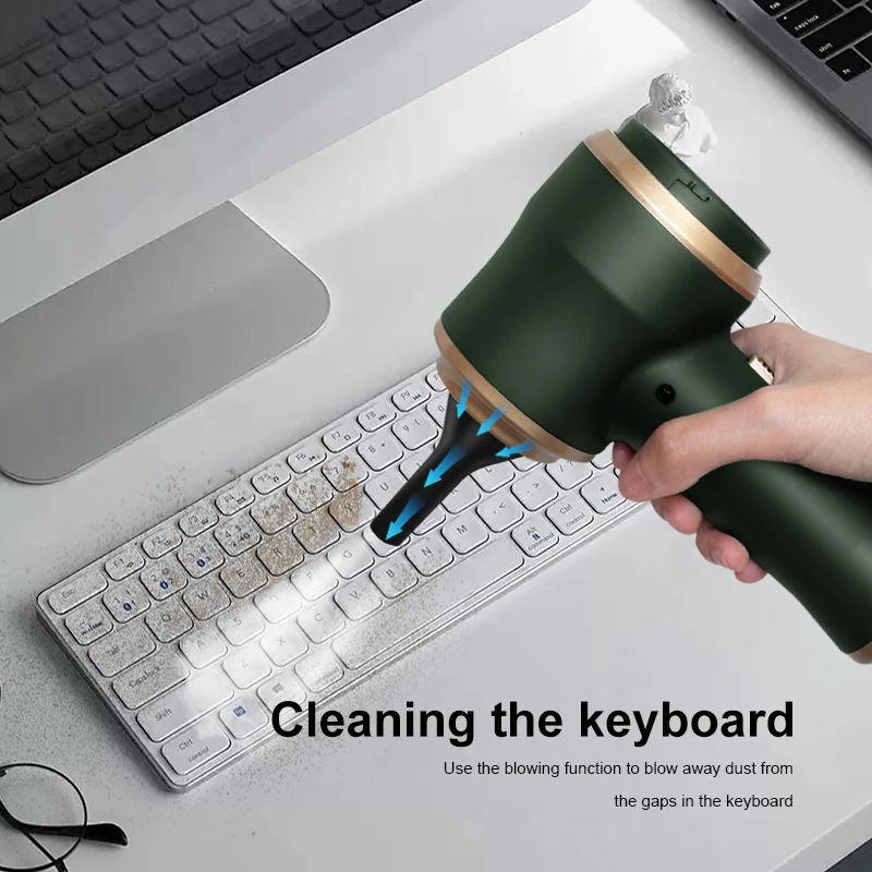 ABS Car Vacuum Cleaner Household Appliances Portable Battery long life Powerful Vacuum Cleaner Suitable for Cleaning Car Debris