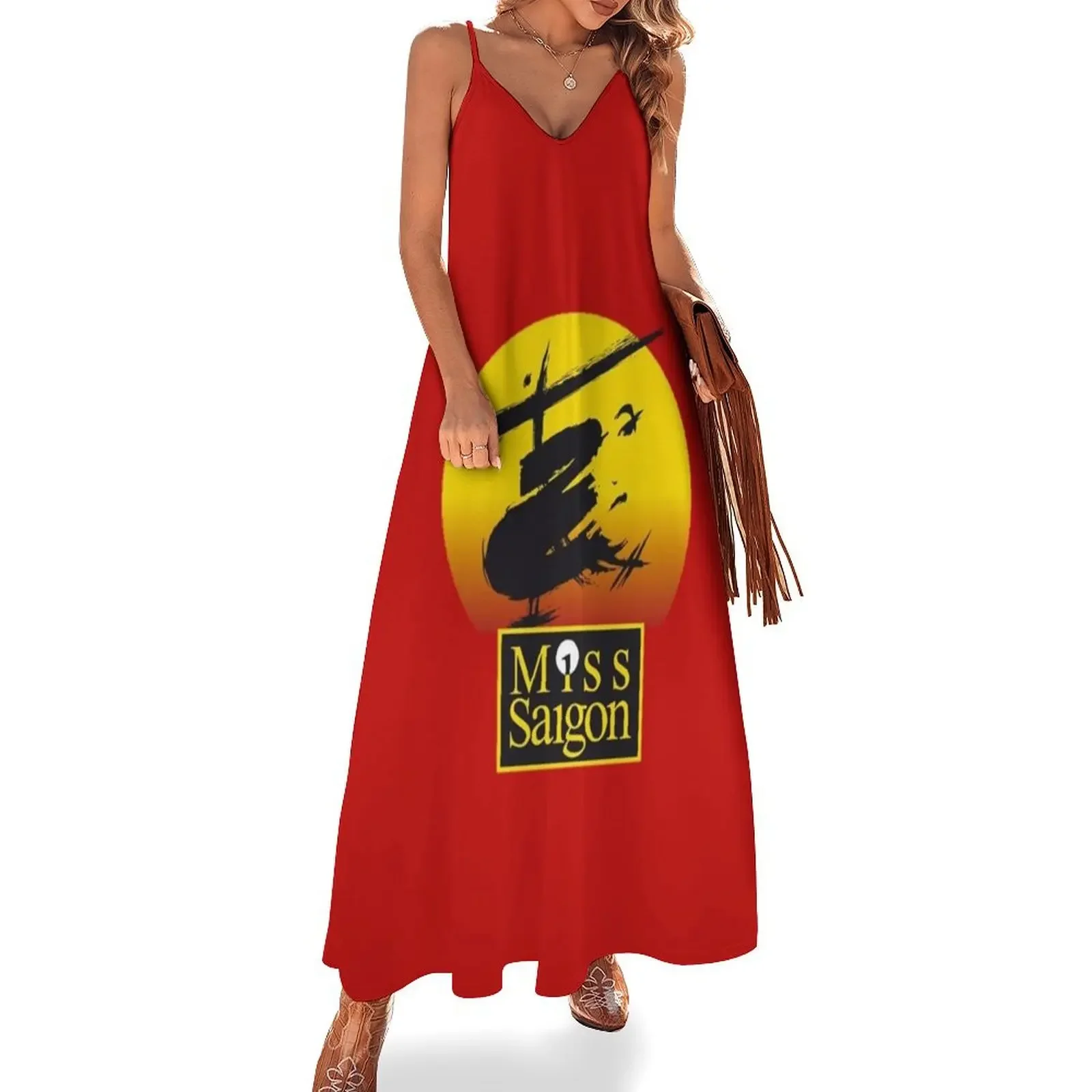 Miss Saigon Sleeveless Dress Elegant gowns dress party evening elegant luxury celebrity elegant guest wedding dress