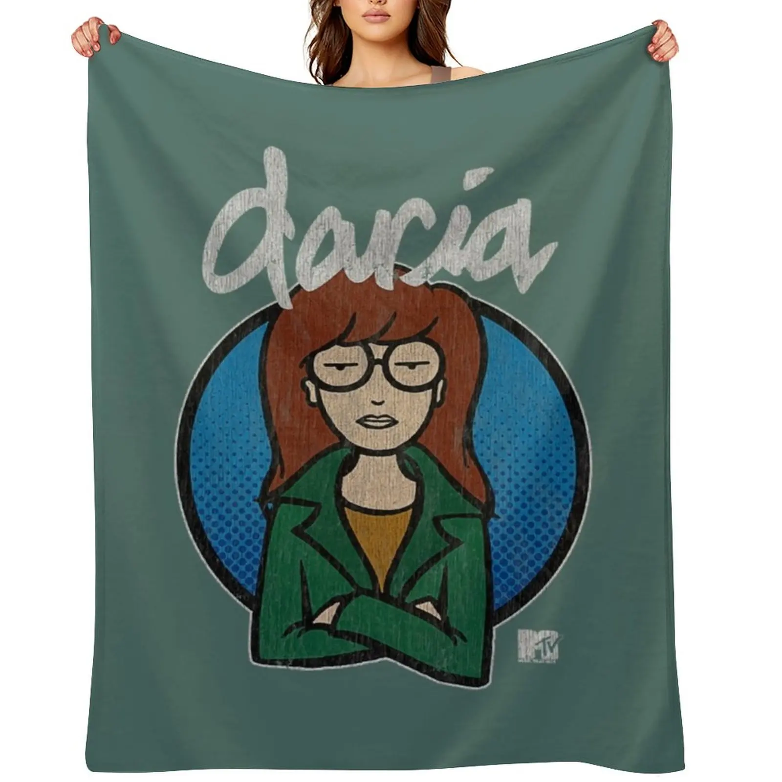 

Daria (2) Throw Blanket Custom For Decorative Sofa anime Shaggy Blankets