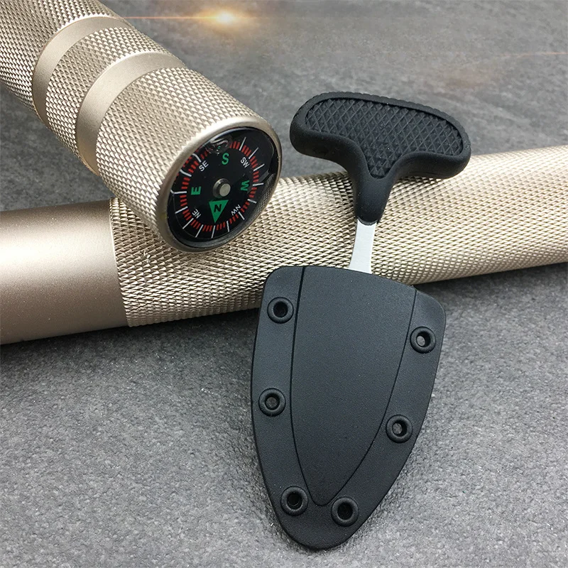 Multifunctional Necklace Cutters High Quality Portable Black Hanging Necklace Knife Camping Tool Outdoor Camping Hiking