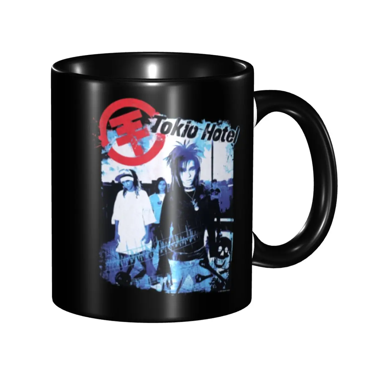 DIY Tokio Hotel Deutsche Rockmusik Keramikbecher Personalisierte Kaffeetassen Kreatives Geschenk