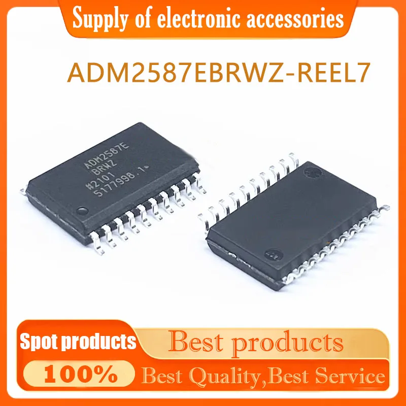 

Original authentic ADM2587EBRWZ-REEL7 SOIC-20 full/half duplex RS-485 transceiver chip ADM2587EBRWZ