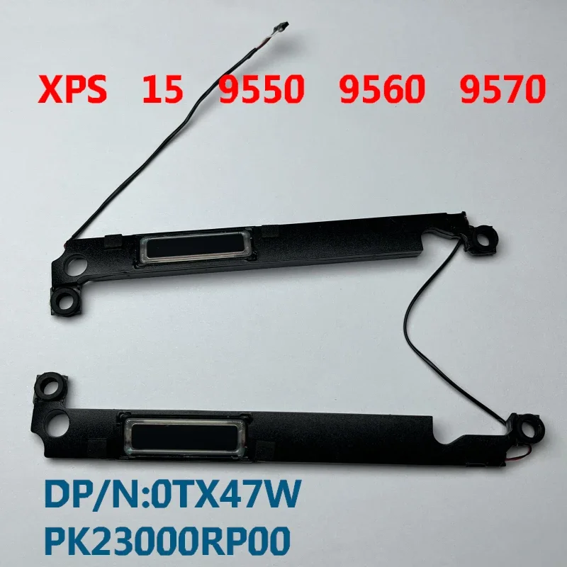 new For Dell XPS 15 9550 9560 XPS 15 9570 7590 Precision 5510 5520 5530 5540 Speaker kit R   L Left Right TX47W 0TX47W