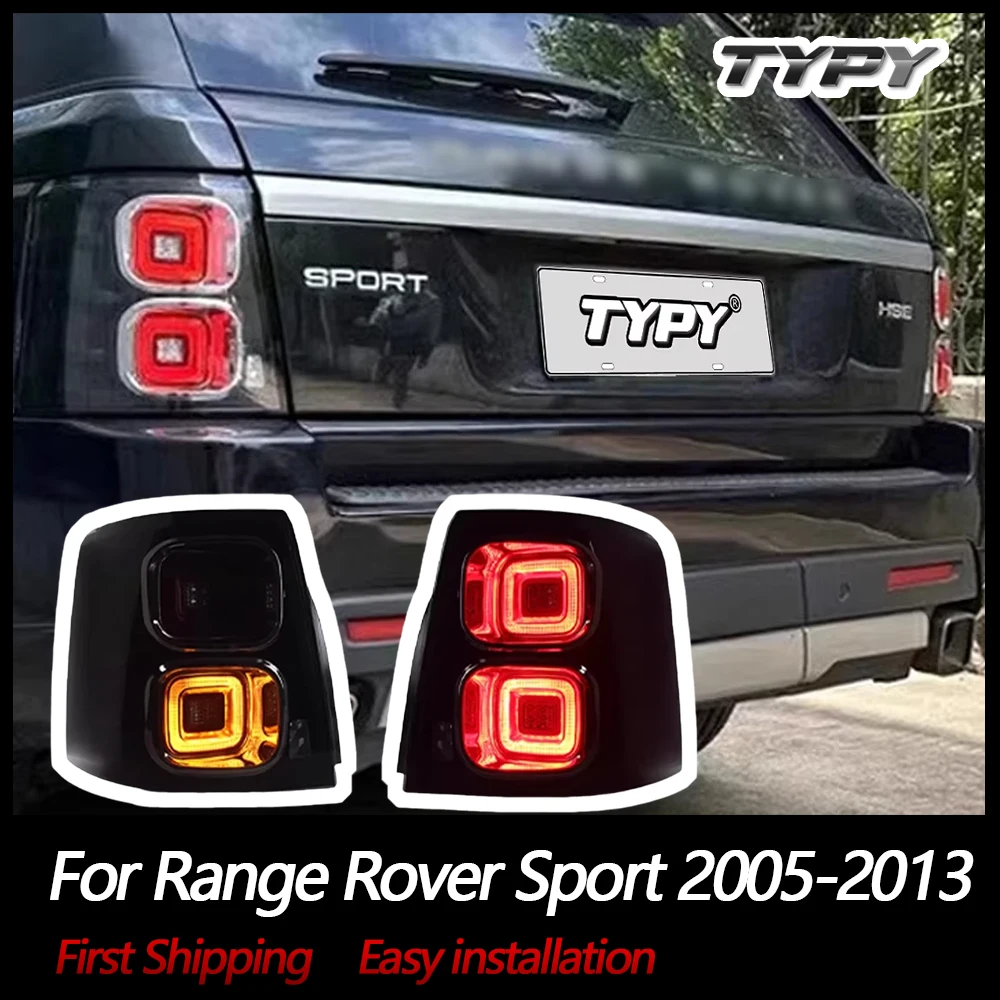 

TYPY Car Tail Lights For Range Rover Sport 2005-2013 LED Car Tail Lamps Daytime Running Lights Dynamic Car Accessories