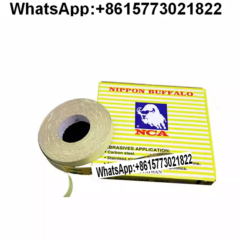 Molde de rolo de pano de esmeril bisonte japonês NCA para máquina de lixa de padrão de material