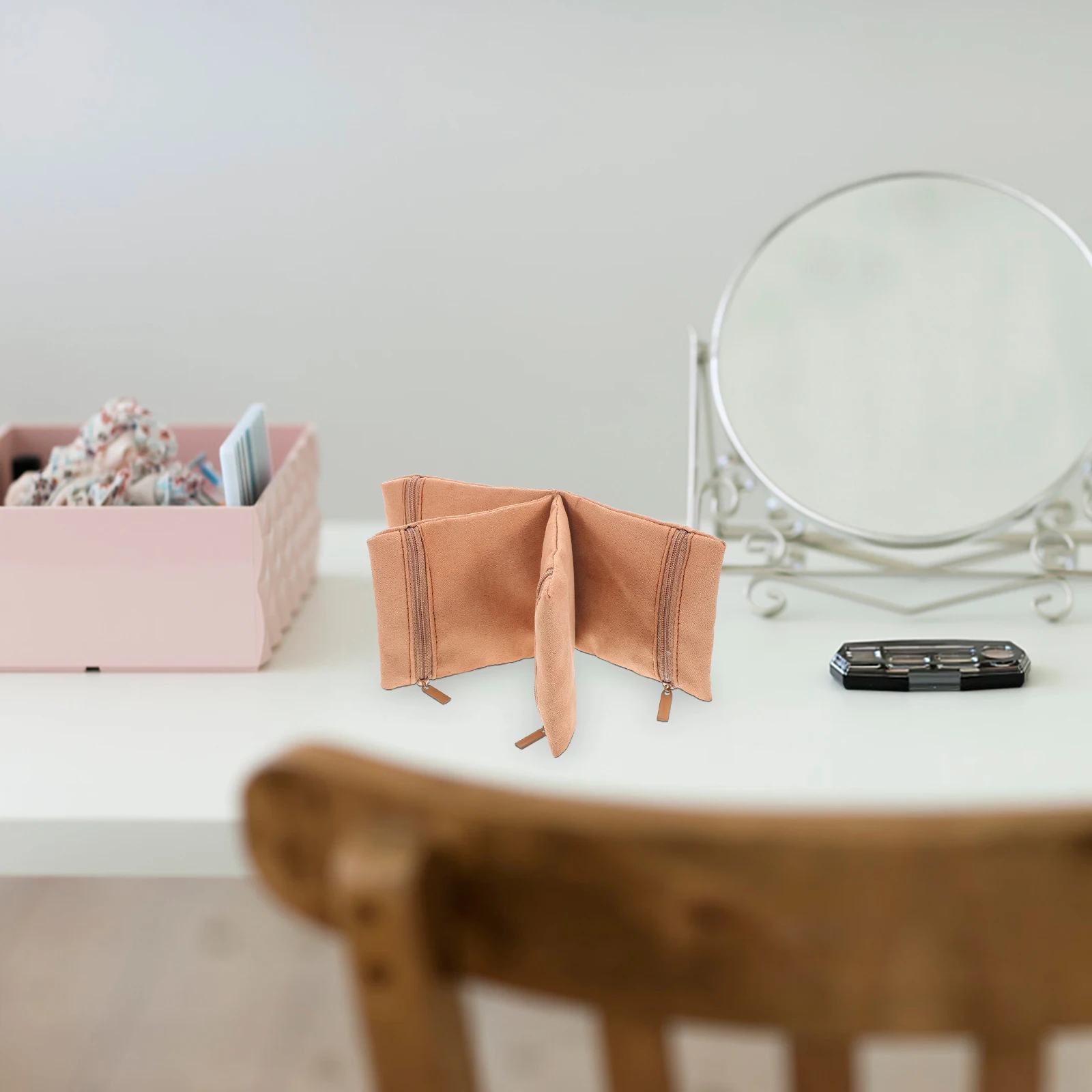 

Jewelry Storage Bag Package Jewellery Organizer for Women Velvet Bags Holder Travel