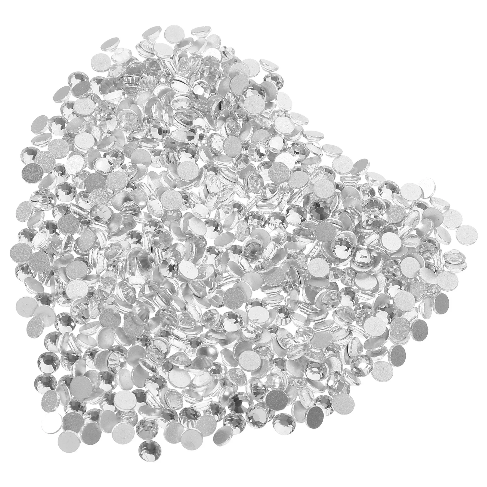 1440 pezzi di ciondoli con strass per nail art con retro piatto, decorazioni per manicure fai da te con strass per la laurea, notte fuori, artigianato fai da te per unghie