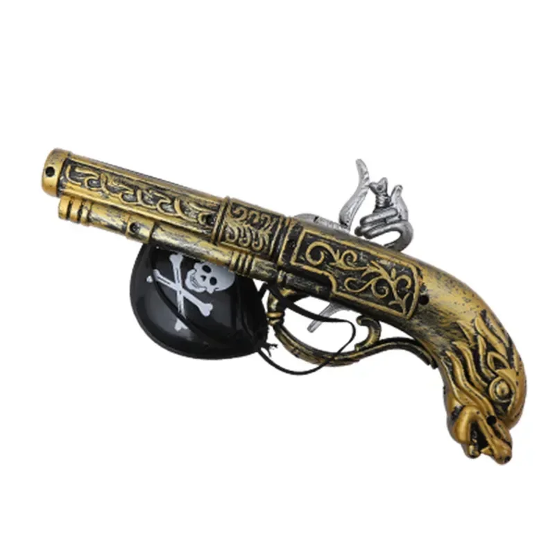 Halloween Piraat Kinderen Cosplay Verkleden Pistool Haak Veilig Wapen Voor Jongens