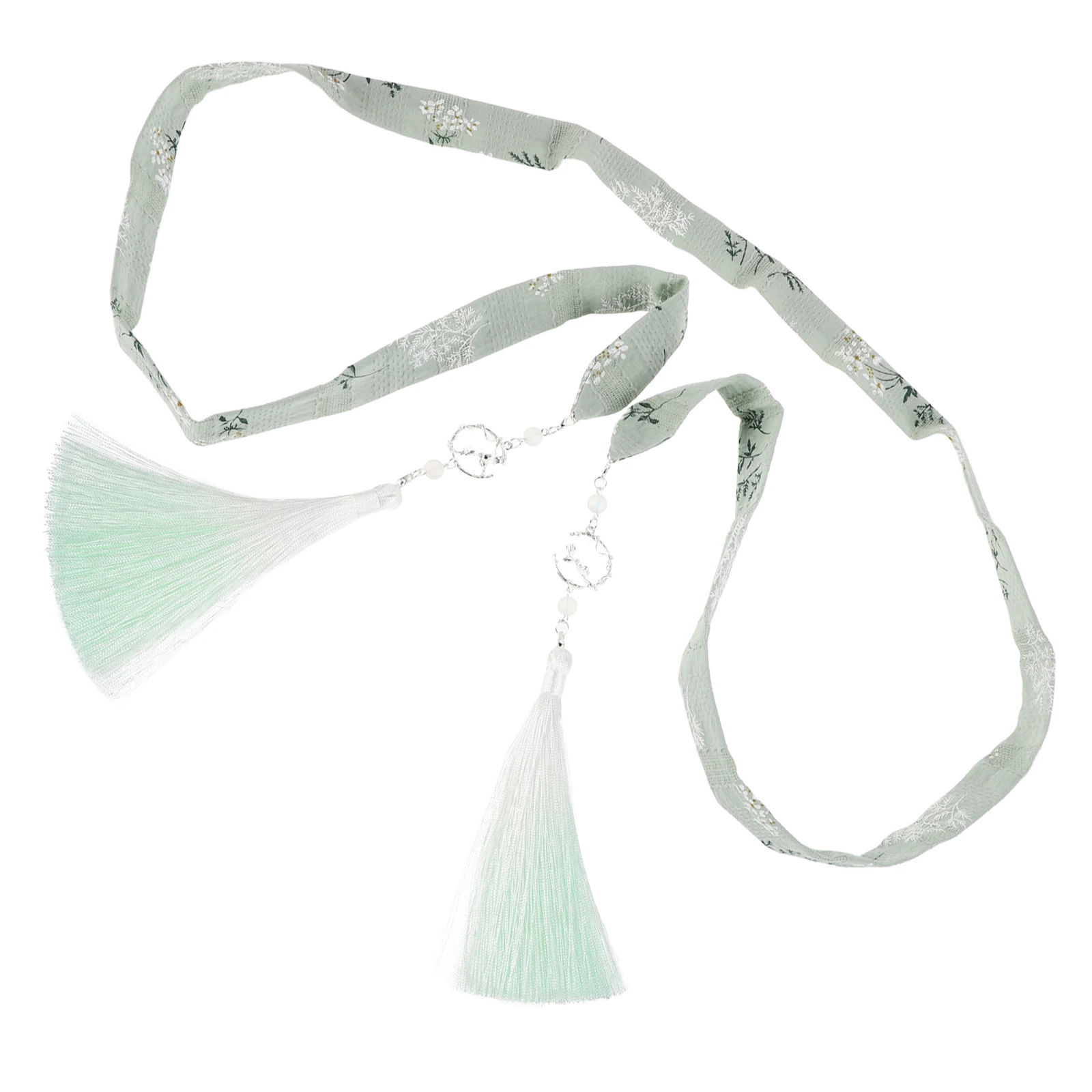 

Elegant Hanfu Ribbons Gradient Tassel Rope Traditional Chinese Accessories For Cosplay Streamer Ropes Hanfu Ties Tassel Tie