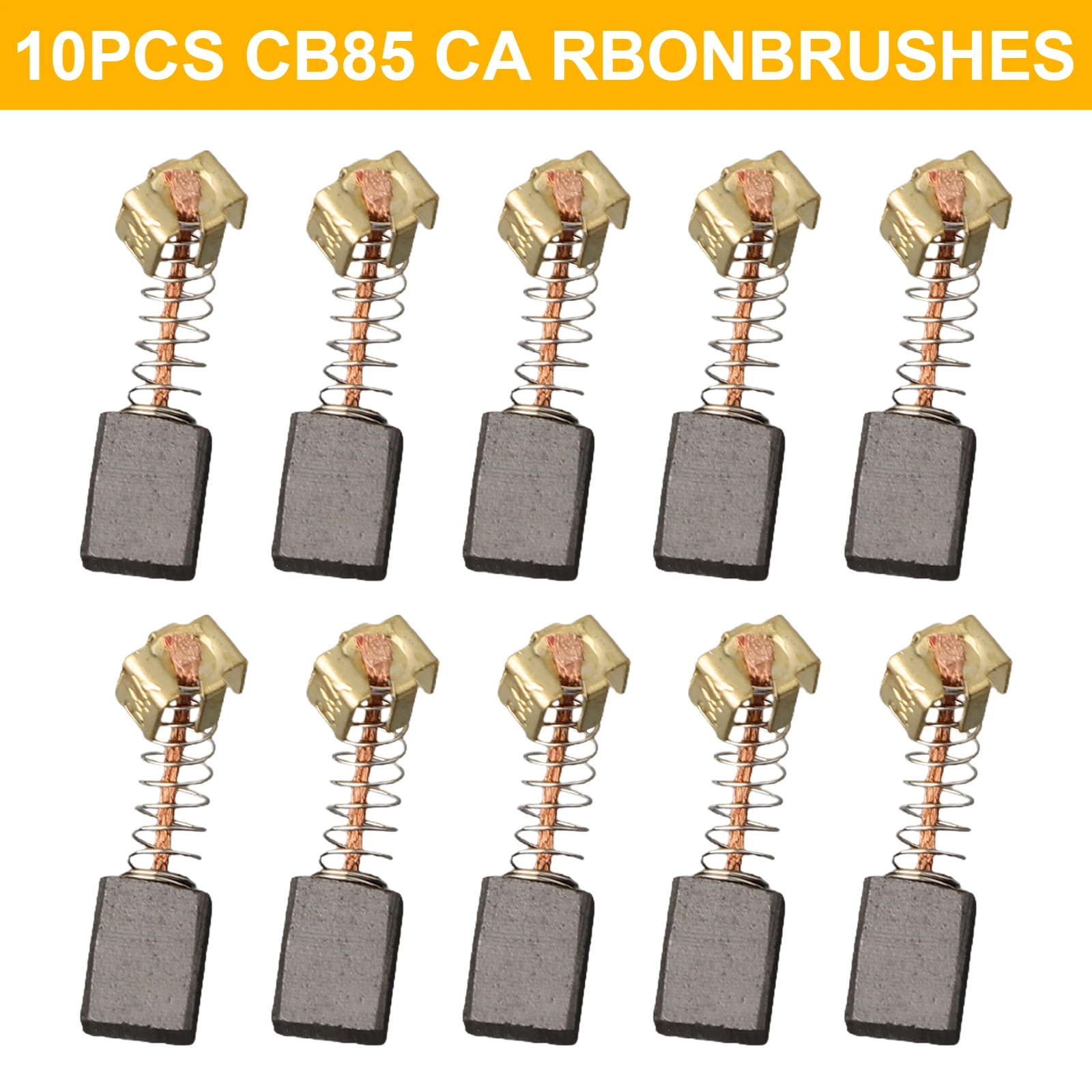 10pcs Carbon Brushes Motor Brush Replacement For Angle Grinder GA5030 CB325 JS1000 GA5030 TM3000C PJ7000 Power Tool Accessories