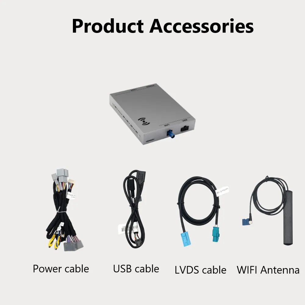 Wireless Carplay Module For Land Rover Discovery Ranger Rover Evoque Jaguar XE XF XJL F-PACE F-TYPE Android Auto