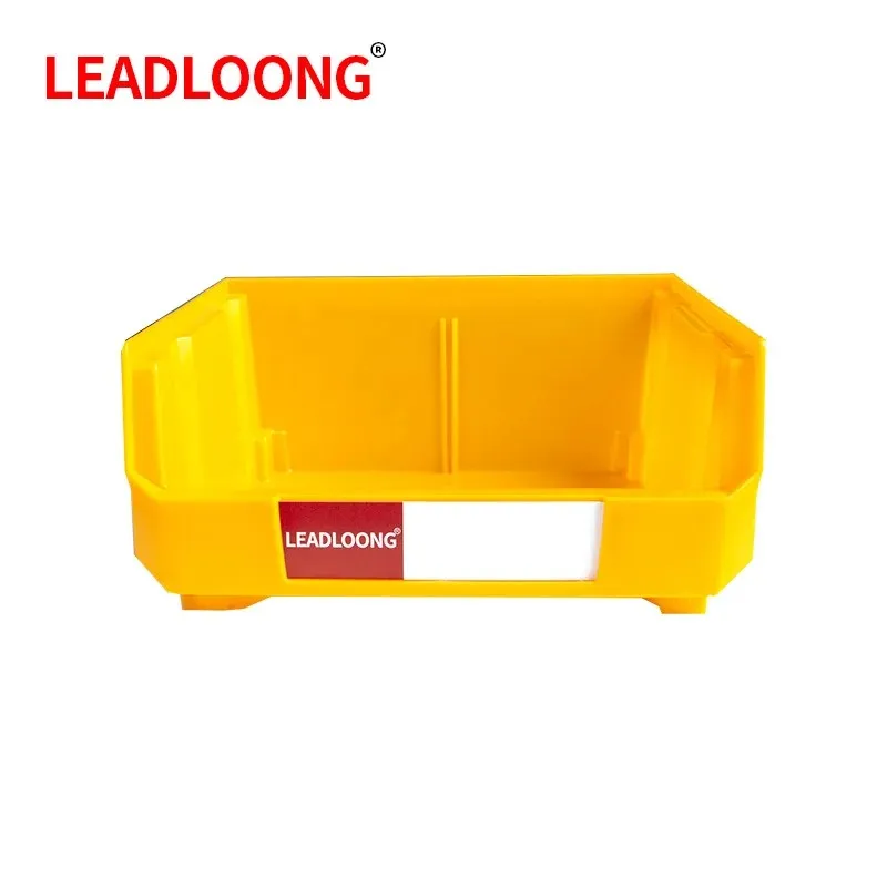 LEADLOONG V4 Tool Storage Bin 6pcs 11x11x5 Inch/27.6*27.9*12.8cm Combinable Multi Tools Organizer Box Garage And Home Supplies