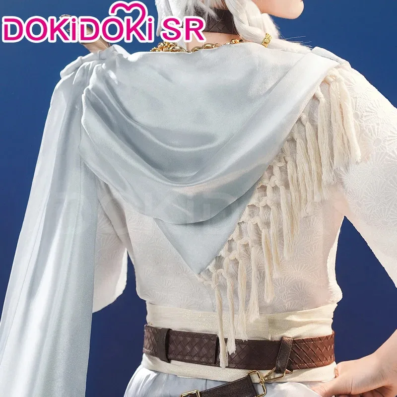 Eli Clark Cosplay Costume Game Identity V Cosplay DokiDoki-SR Eli Clark Seer White Cosplay Men Christmas Costume