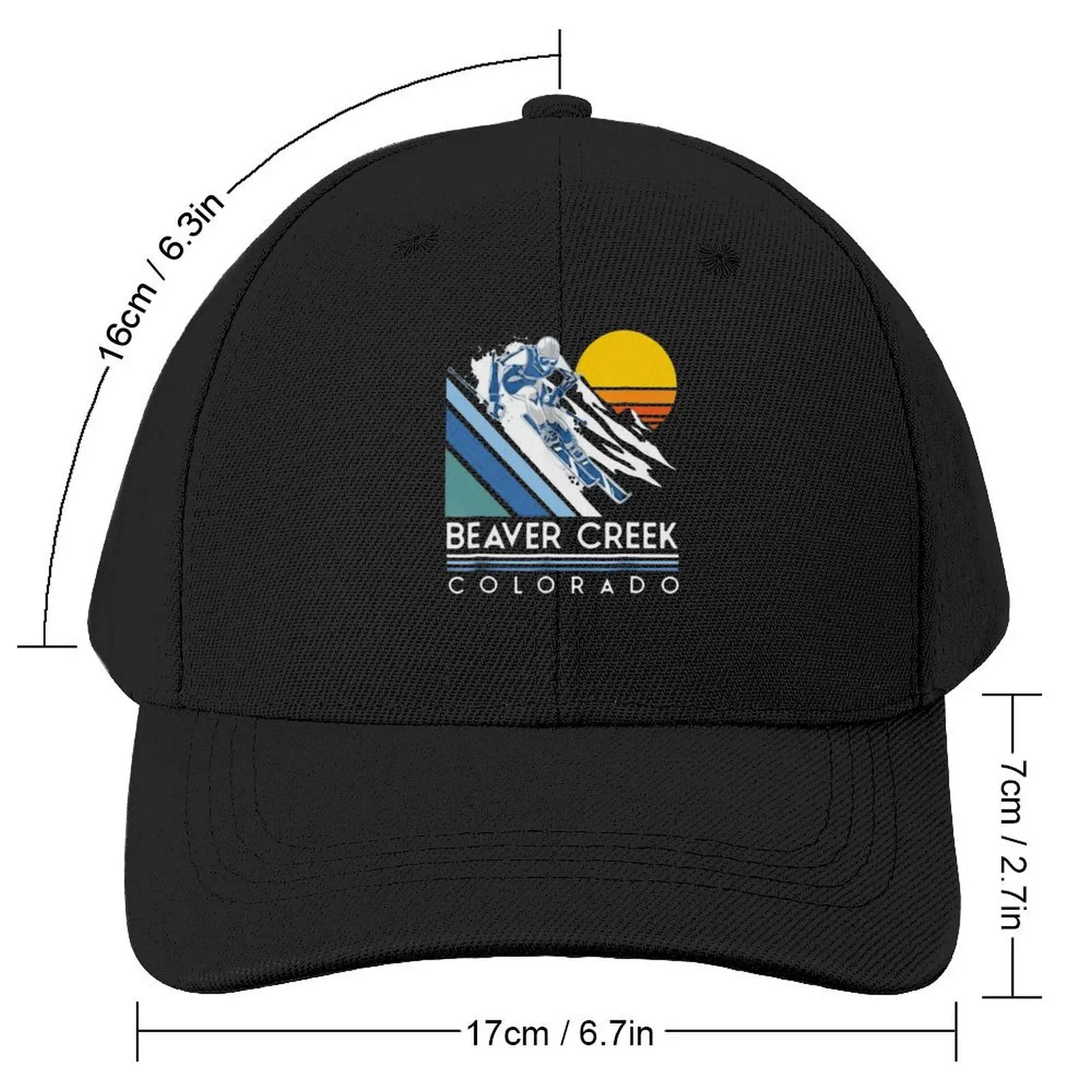 beaver creek colorado Baseball Cap Hat Man For The Sun Cosplay For Women 2025 Men's