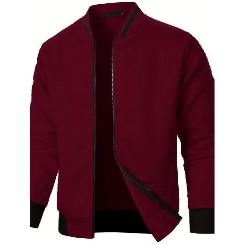 

New Men's Jaets Coats Waist-Cinching Sle ort Length V-ne Seven-quarter Sve Other Material Casual Wear for Middle-a...