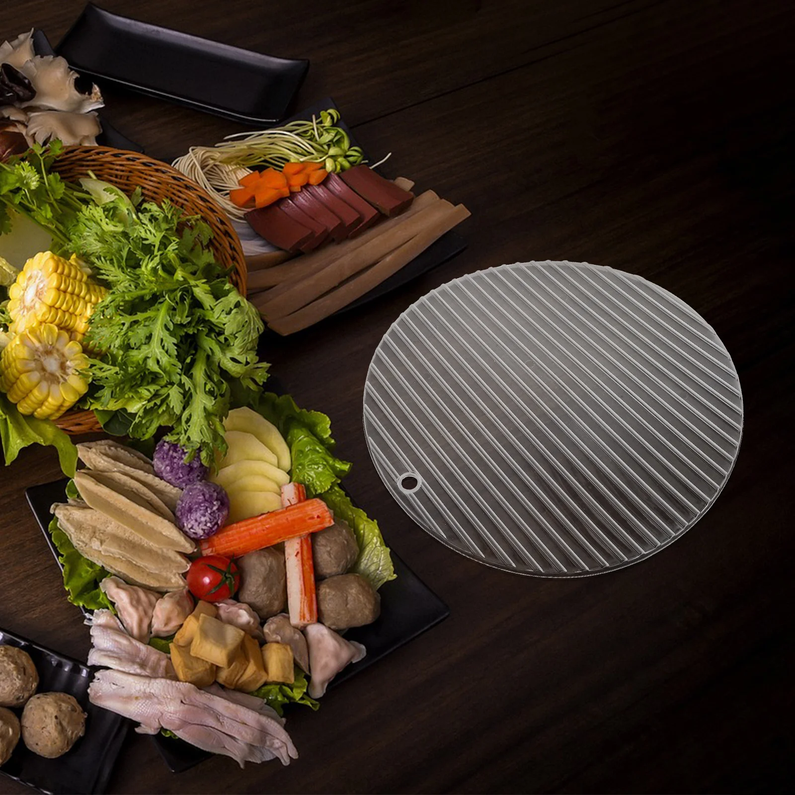 

5Pcs Dumpling Tray Storage Set Transparent Cover Dumpling Organizer Board Minimalist Design Cooking Preparation Tool Kitchen