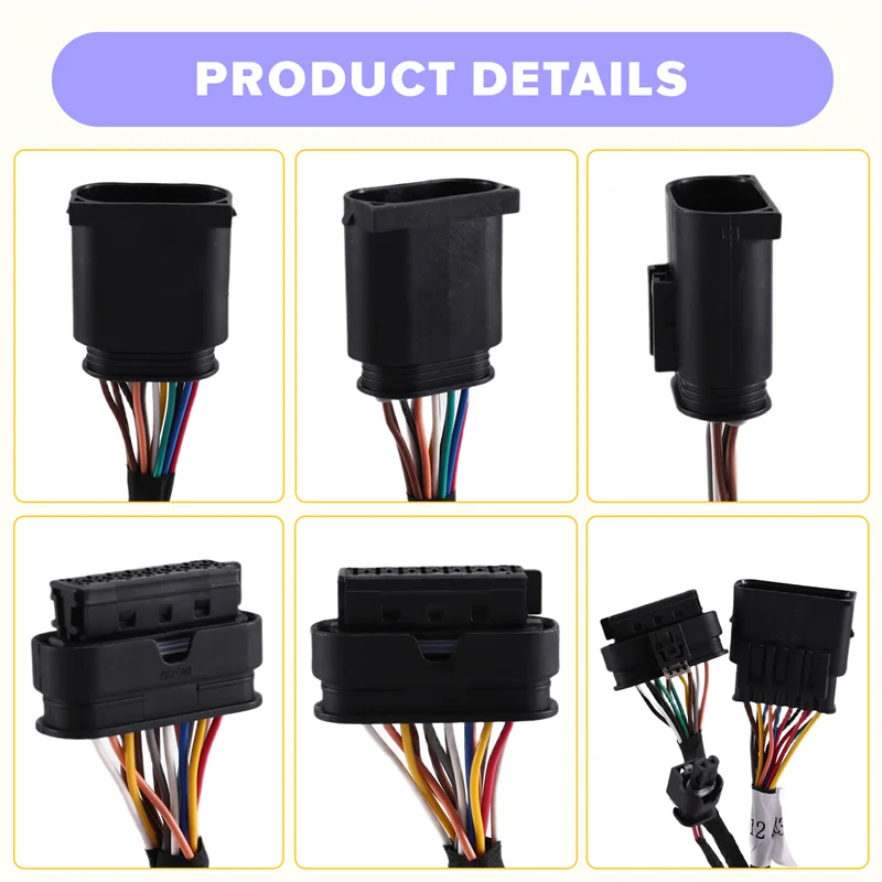 

AS57-Жгут проводов переднего бампера, радар PDC, проводка для помощи при парковке, жгут проводов системы помощи при парковке