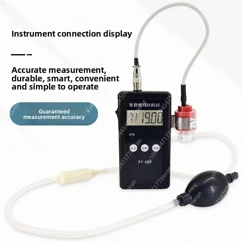 Portable intelligent argon gas analyzer, industrial-grade argon gas purity detector ZY-20A argon gas monitoring with alarm