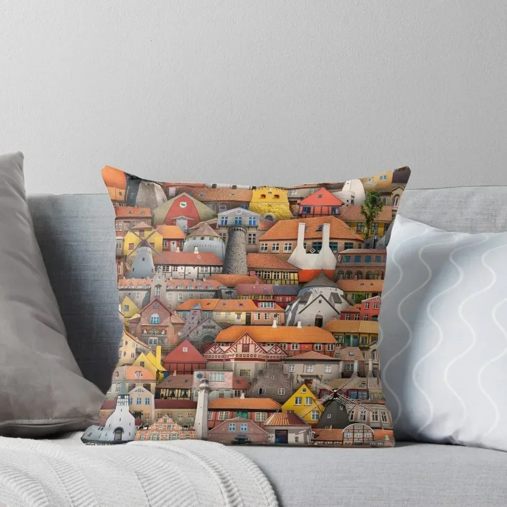 

Bornholm in Denmark Throw Pillow Christmas Covers Luxury Pillow Case pillow cover christmas Decorative Cushions