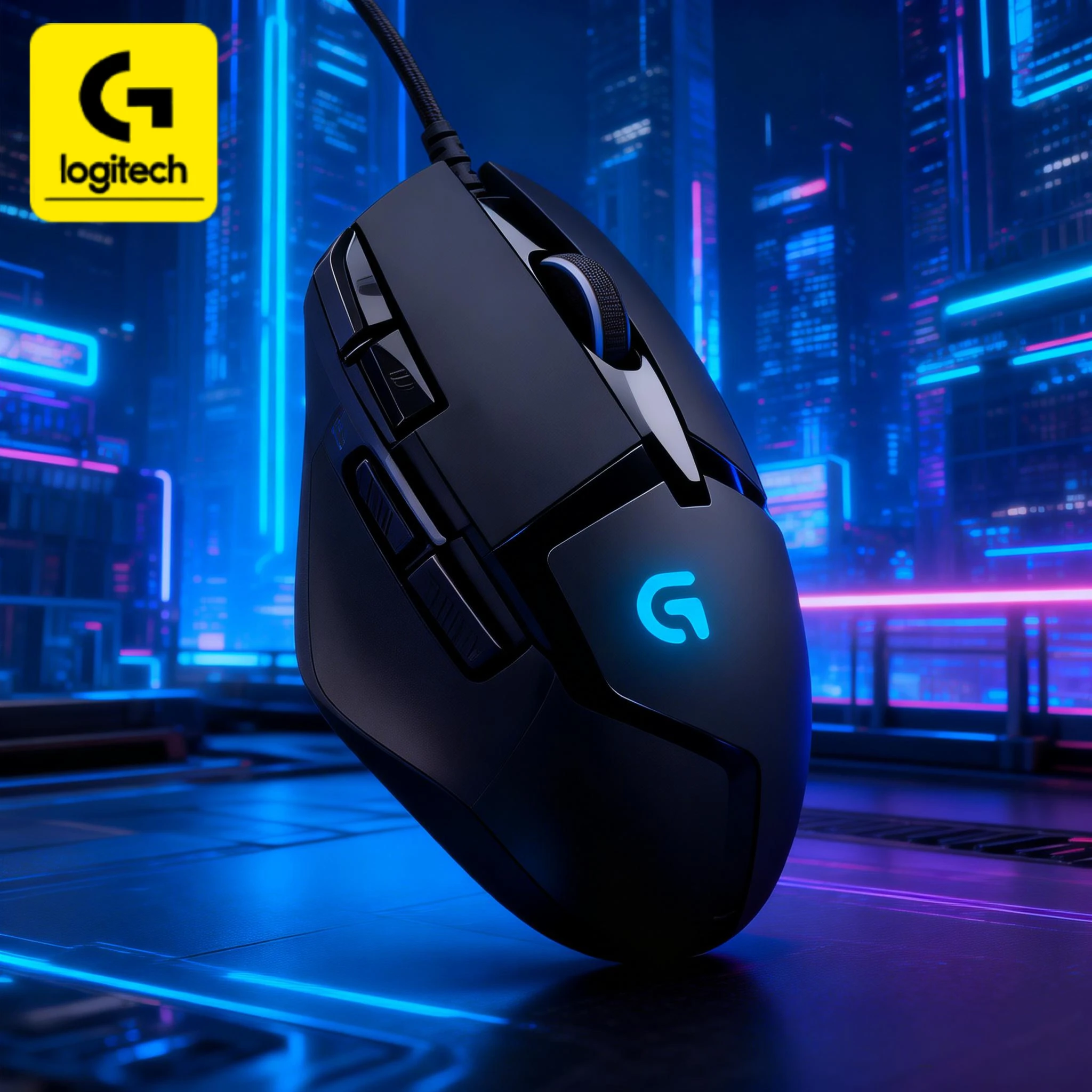 8-key macro definition, RGB dynamic backlighting, Logitech G402/G304, making clicks full of a sense of ceremony