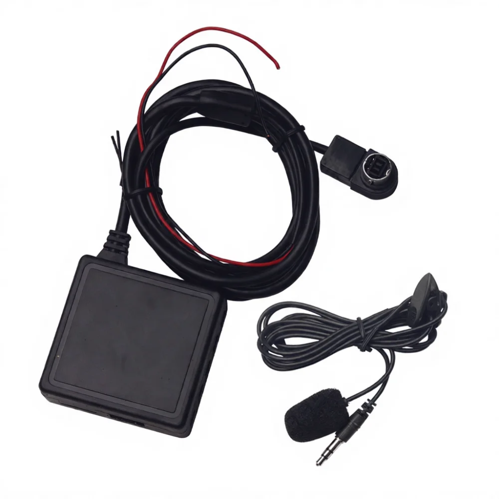 Wireless Audio Bluetooth Adapter Cable For Alpine Car Radio AUX Input Connector Handsfree Music Streaming Device Part