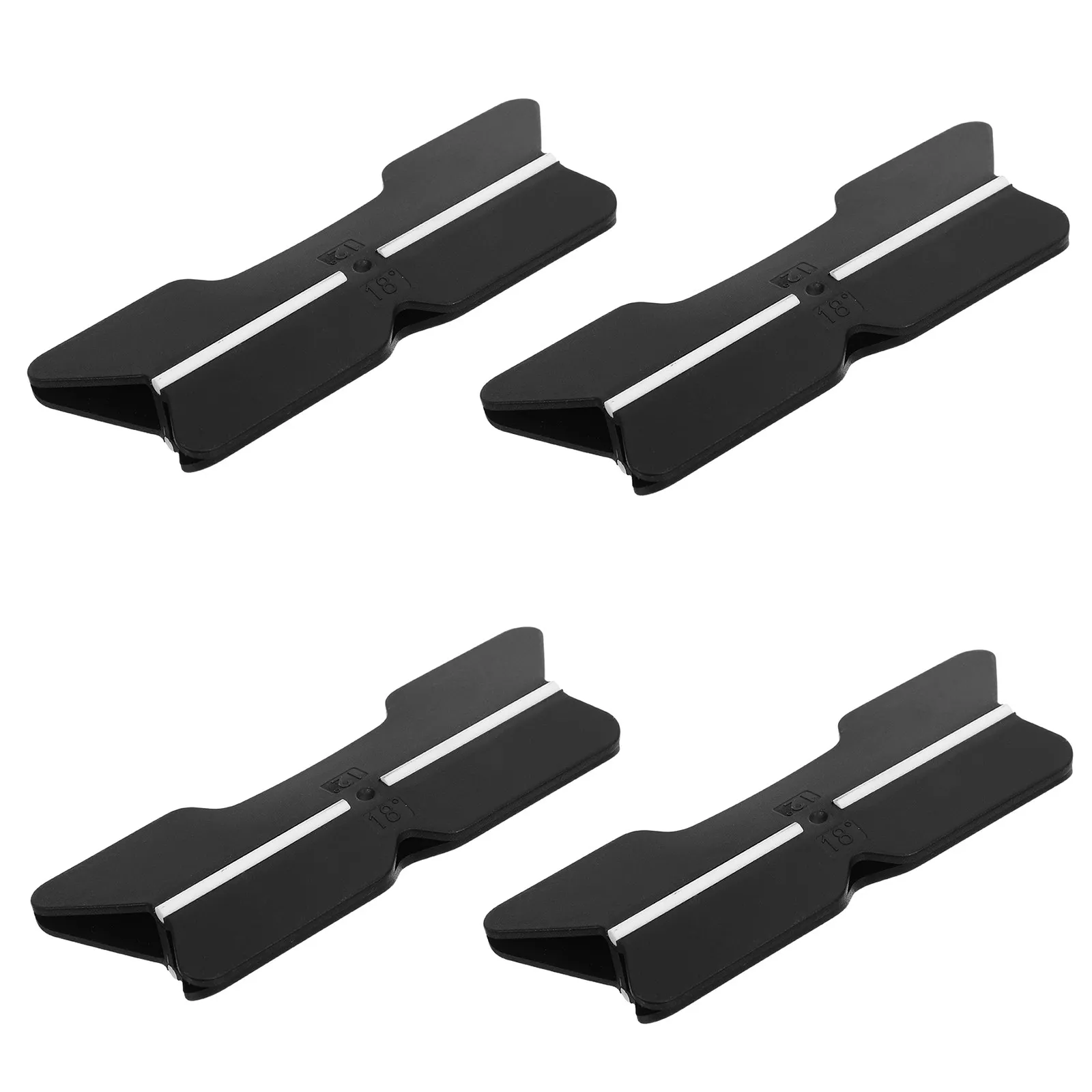 4Pcs Adjustable Knife Sharpening Angle Guide Clip Non-Slip Sharpener Tool for Kitchen Chef Outdoor Whetstone Stone Holder