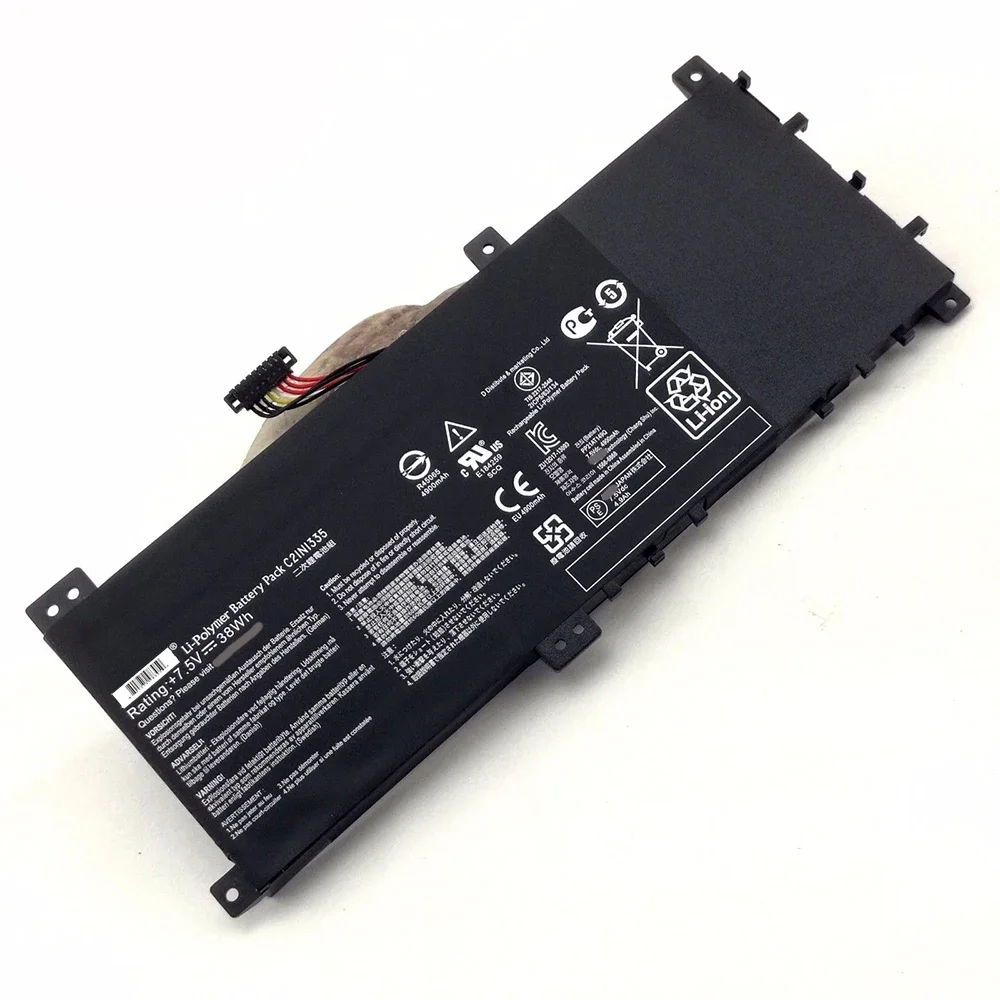 

Original 7.5V 38Wh C21N1335 Notebook Battery for ASUS VivoBook S451 S451LA S451LB S451LN V451L V451