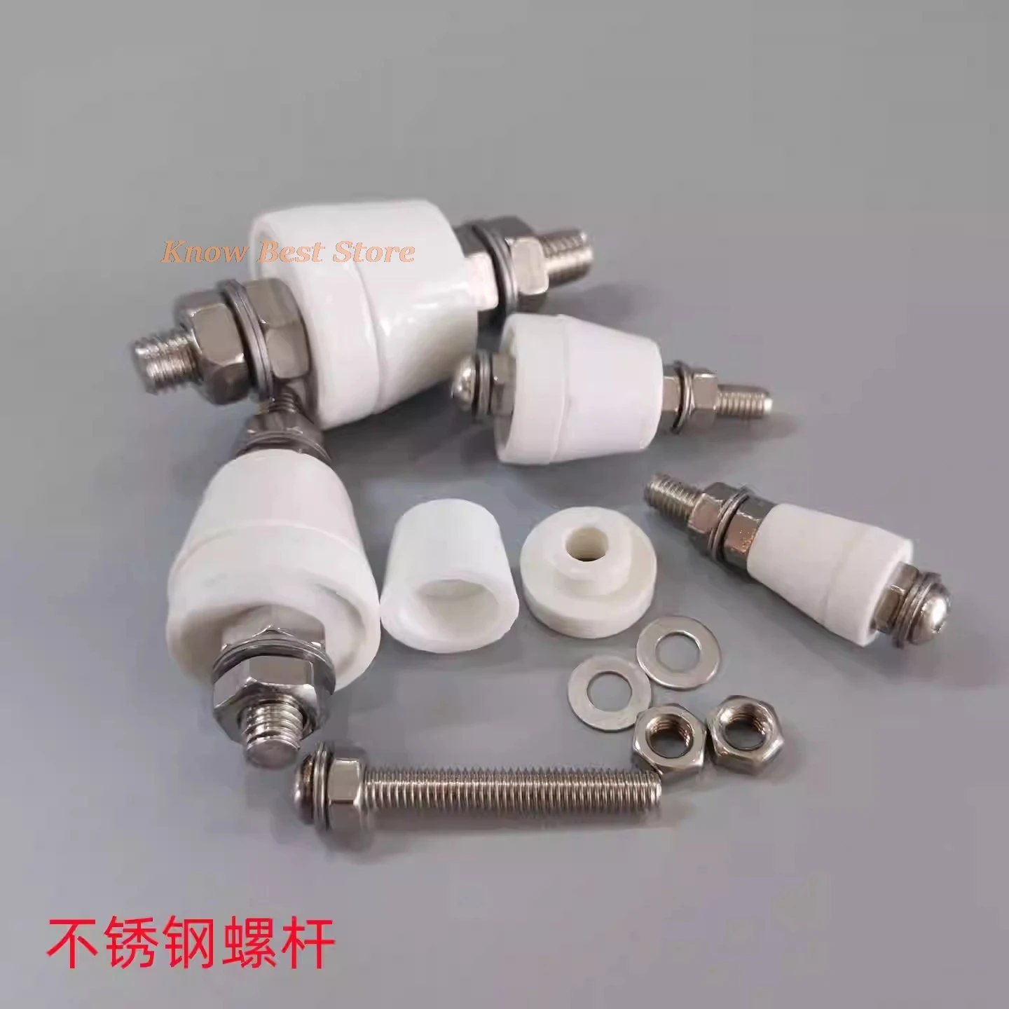 1PCS High Temperature Ceramic Terminal Block Conical Insulating Pagoda Porcelain Bead Cap Sleeve for Insulation