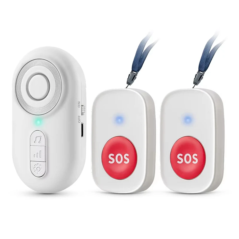 Sem fio inteligente Doorbell Care, Idosos Emergência Call Device, Enfermagem Pager, SOS Sistema de Alarme, Q26