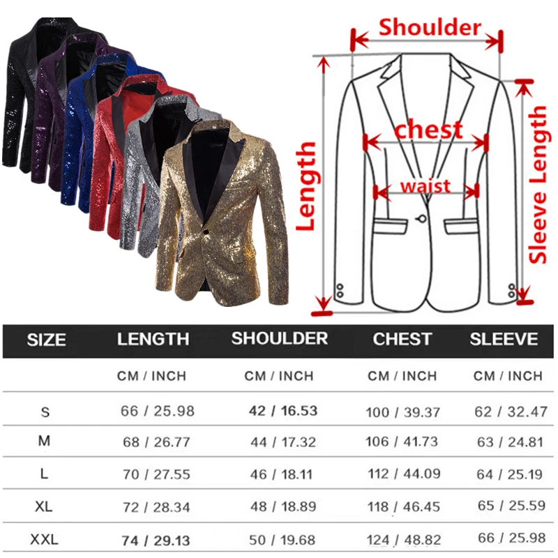 반짝이는 골드 스팽글 반짝이 장식 블레이저 재킷, 나이트 클럽 무도회 세트 블레이저, 남성 코스튬 옴므 무대 의상