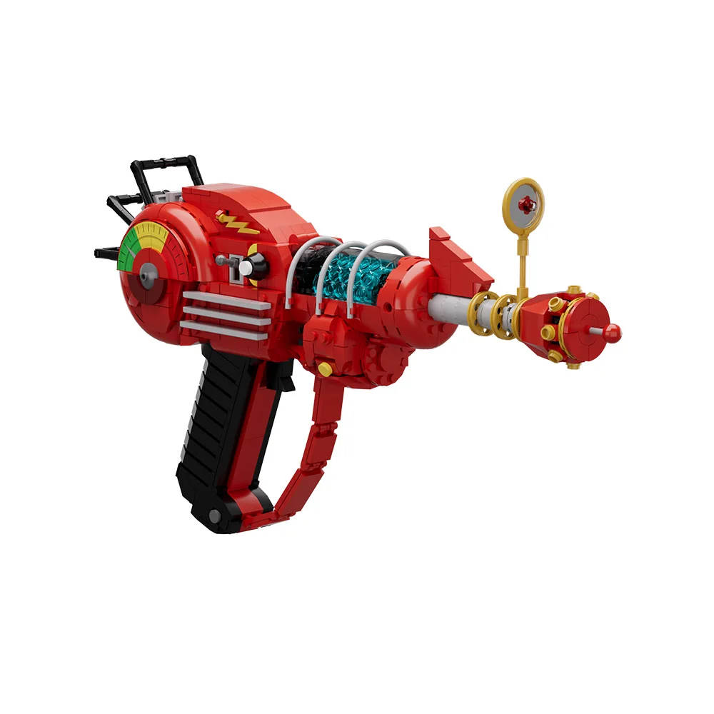 MOC Call of Duty Ray Gun Bouwstenen Schietspel Kan vervangen Vervangbare kogels Model Pistool Assembleren Bakstenen Speelgoed Cadeau