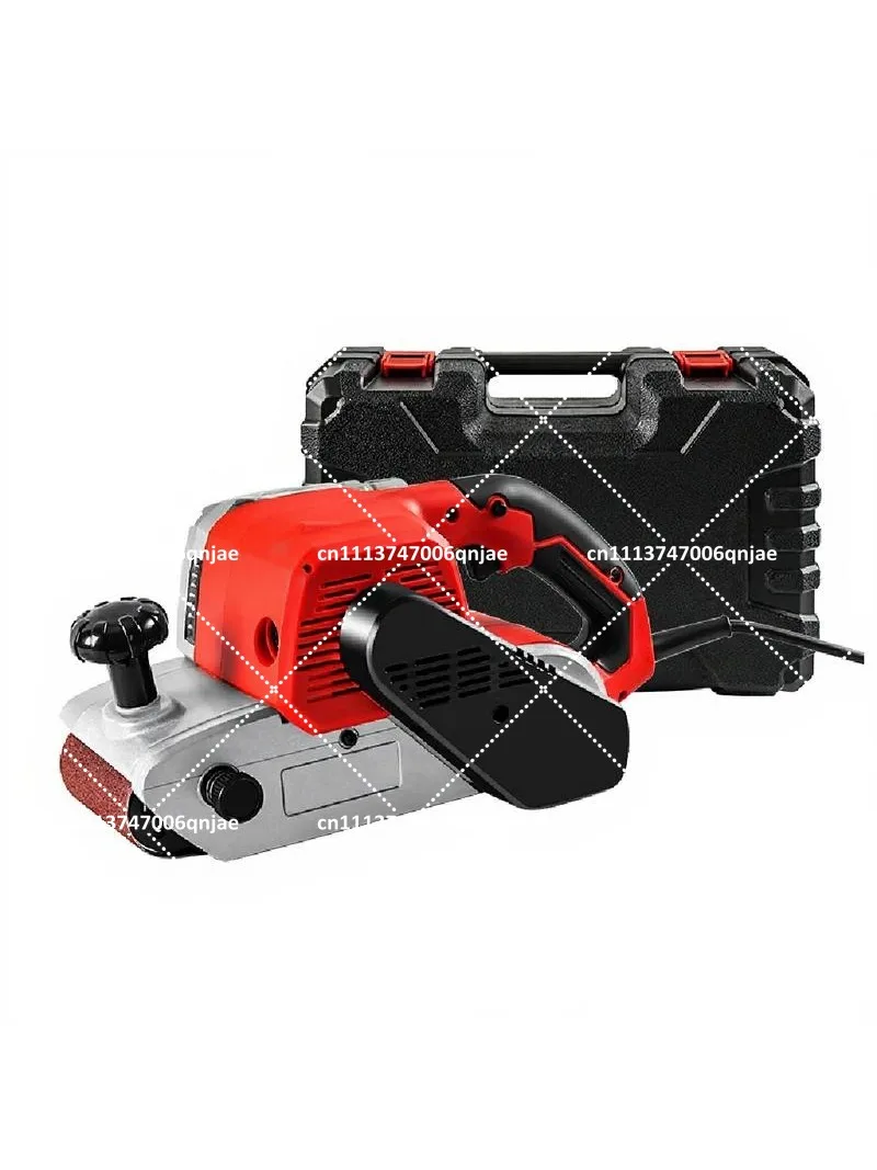 4 Inch Portable Belt Sander, High Power Belt Grinding Machine for Woodworking, Household Sanding Tool