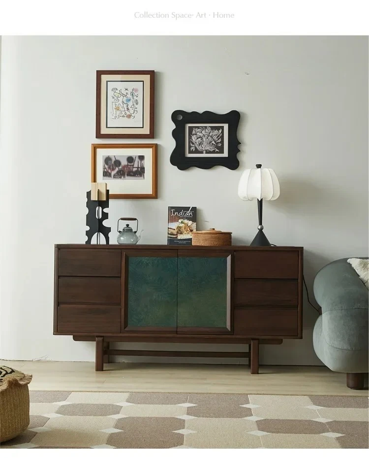 

Комод в античном стиле, черный орех, деревянный сервант, шкаф с принтом, дверца шкафа, многофункциональный вход