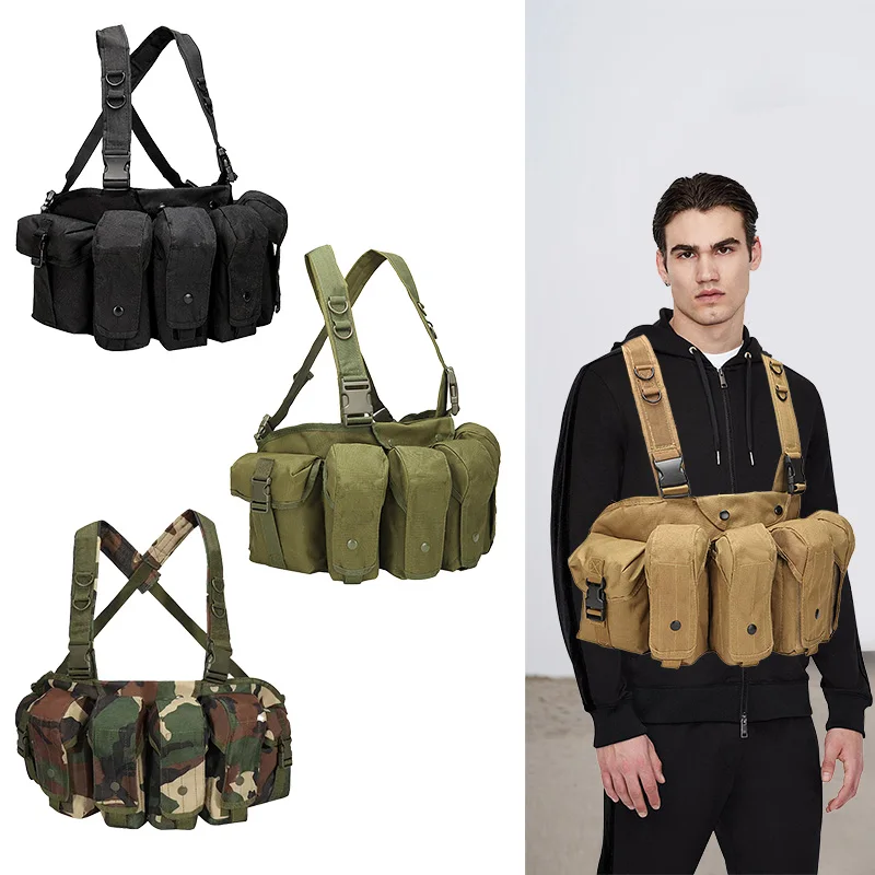 Tactical Vest Molle Expansion System Cs Training Equipment Security Training Clothes Ak Vest