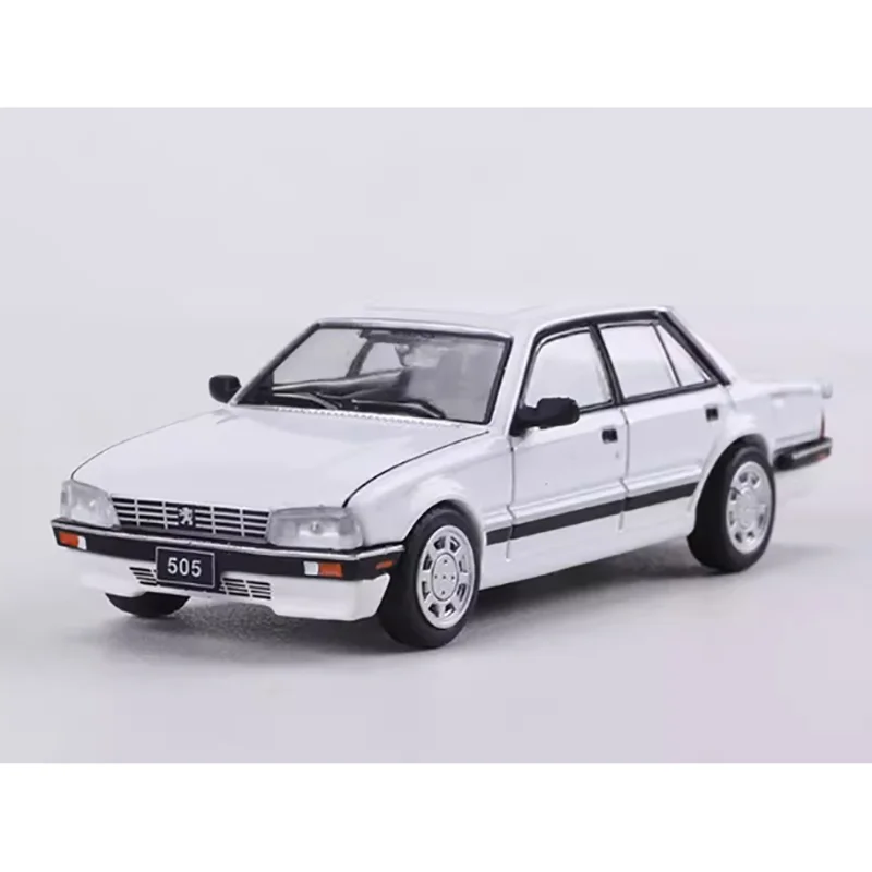 

SHADOW Diecast 1/64 Scale Peugeot 505 Van Simulation Alloy Car Model Collection Ornament