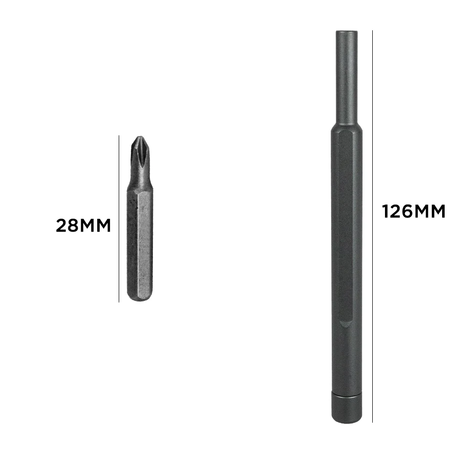25/63 in 1 Multi-Bit-Präzisionsschraubendreher-Set, magnetische Phillips-, Torx-, Hex- und Flachkopf-Schraubendreher, für die Reparatur von Telefonen, Laptops, Uhren und Kameras – Detail 8